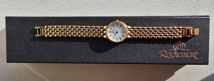 Elegant Rochemont analoog dameshorloge Swiss Made, Sieraden, Tassen en Uiterlijk, Horloges | Dames, Ophalen of Verzenden