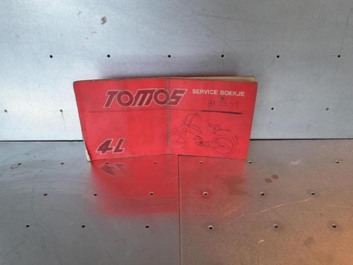 Tomos 4L handboek, Fietsen en Brommers, Handleidingen en Instructieboekjes, Gebruikt, Ophalen