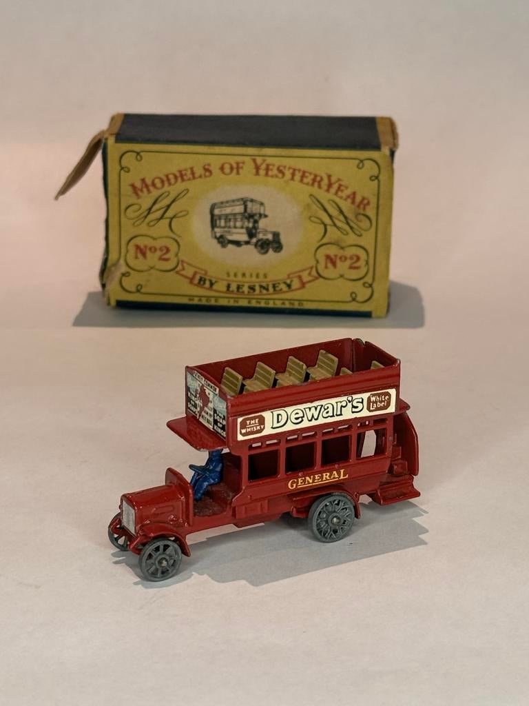 Matchbox Models of Yesteryear No. 2 Bus, Verzamelen, Speelgoed, Ophalen of Verzenden, Gebruikt