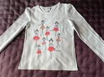 C&A Palomino topje longsleeve shirt met ballerinas maat 140, Ophalen, C&A, Meisje, Zo goed als nieuw