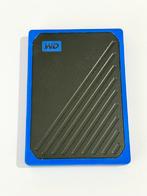 WD My Passport Go 500GB Blauw, Zwart, Computers en Software, Harde schijven, SSD, Zo goed als nieuw, 500 GB, Laptop