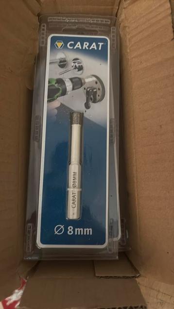 Carat boortjes 8mm beschikbaar voor biedingen