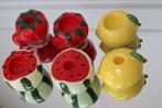 Kaarshouders fruit, Ophalen of Verzenden, Metaal, Minder dan 25 cm