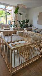 Lucellia houten inklapbare speelbox/babybox/grond box, Kinderen en Baby's, Ophalen, Zo goed als nieuw, Rechthoekig