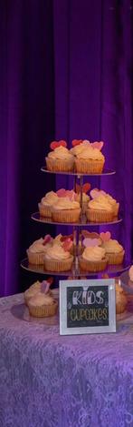 Cup cakes standaard bruiloft, Ophalen of Verzenden, Nieuw, Cupcakes, Overige typen