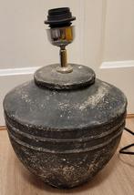 Stenen lamp zonder lampenkap, Huis en Inrichting, Lampen | Tafellampen, Ophalen, Gebruikt, Overige materialen, Minder dan 50 cm