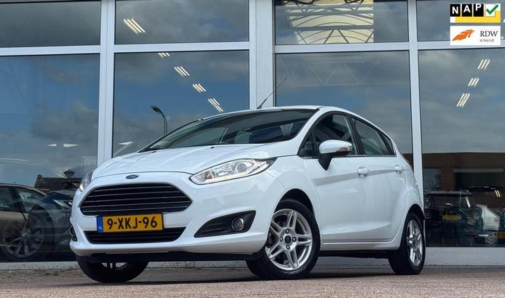 Ford Fiesta 1.0i Titanium 3e Eigenaar Mooi! Nieuwe apk, Auto's, Ford, Bedrijf, Te koop, Fiësta, ABS, Airbags, Airconditioning