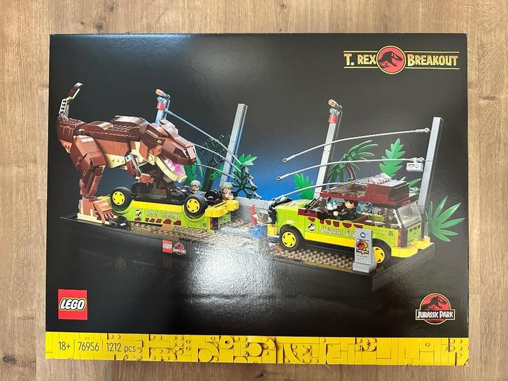 76956 LEGO Jurassic Park T. rex Breakout *NIEUW*, Kinderen en Baby's, Speelgoed | Duplo en Lego, Nieuw, Lego, Complete set, Ophalen of Verzenden