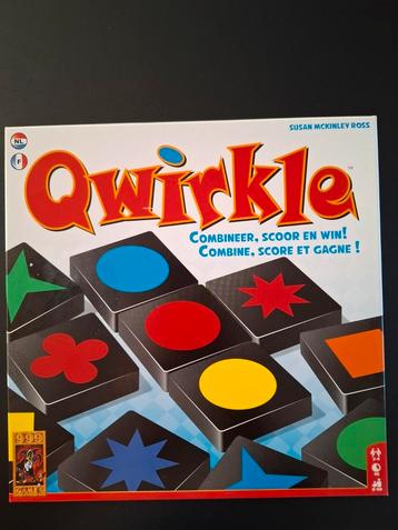 Nieuw Qwirkle spel met bijbehorende speelmat  beschikbaar voor biedingen