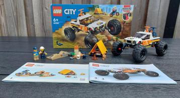 LEGO City - 60387 - 4x4 Terreinwagen avonturen  beschikbaar voor biedingen