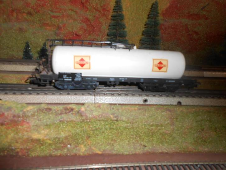 Märklin 4648, 4 assige ketelwagon GASOLIN wit, Hobby en Vrije tijd, Modeltreinen | H0, Gebruikt, Wagon, Wisselstroom, Märklin