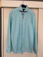 Overhemd getailleerd, Wam Denim maat M, Ophalen of Verzenden, Zo goed als nieuw, Blauw