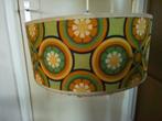 VINTAGE  DEENSE  HANGLAMP, Huis en Inrichting, Lampen | Lampenkappen, Groen, Rond, Gebruikt, Ophalen of Verzenden