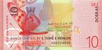 St. Thomas en Prince 10 Dobras 2020 Unc, Banknote24, Los biljet, Ophalen of Verzenden, Overige landen