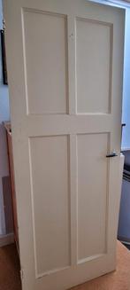 Stompe binnendeur 200 cm x 77,3 cm, Doe-het-zelf en Verbouw, Deuren en Horren, Ophalen, Gebruikt, Binnendeur, 200 tot 215 cm