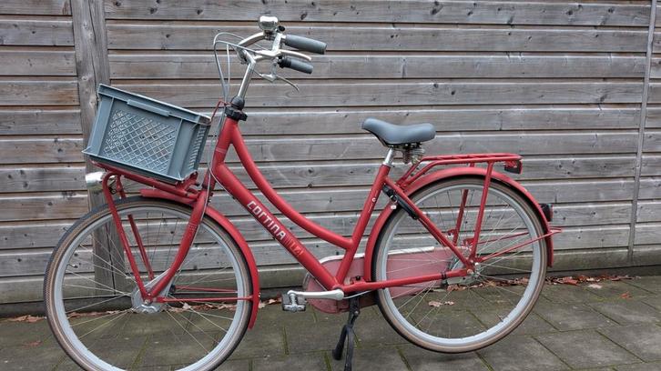 Cortina U4 28inch transportfiets omafiets, Fietsen en Brommers, Fietsen | Dames | Omafietsen, Gebruikt, 50 tot 53 cm, Versnellingen