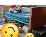 Elektrisch Hoog-Laag Bed + Zijwanden & Papagaai, Huis en Inrichting, Slaapkamer | Bedden, Ophalen, Eenpersoons, 210 cm, Hout