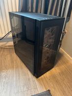Sharkoon TG5 Pro RGB - PC behuizing + Cooler Master voeding, Computers en Software, Computerbehuizingen, Ophalen, Gebruikt