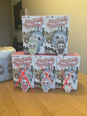 Pop Mart The Monsters Exciting Macaron Blind Box beschikbaar voor biedingen