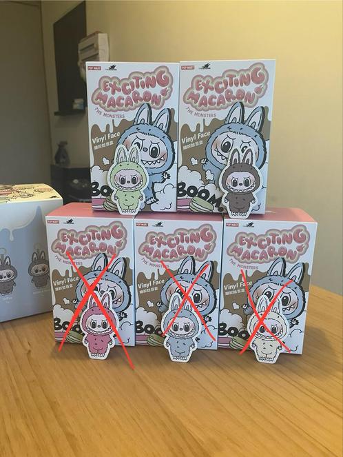 Pop Mart The Monsters Exciting Macaron Blind Box, Verzamelen, Poppetjes en Figuurtjes, Nieuw, Ophalen of Verzenden