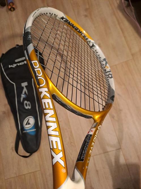 Pro Kennex K8 Kinetic System Tennis Racket, Sport en Fitness, Tennis, Gebruikt, Racket, Overige merken, L3, Ophalen of Verzenden