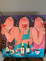 Van Leersum - De Dikke Dames Schilderij - Origineel Kunstwer, Antiek en Kunst, Ophalen