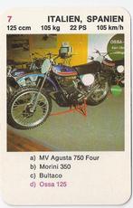 Kw2089 motorkaartje ossa 125, Ophalen of Verzenden, Zo goed als nieuw, Motoren