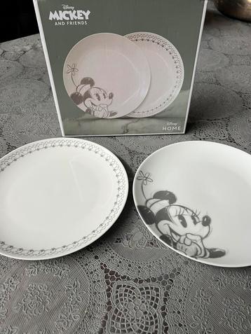 Nieuwe Mickey- & Friends ontbijtborden (2) Mickey Mouse beschikbaar voor biedingen