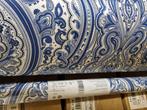 Eijffinger behang blauwwit Paisley patroon voorraad aanwezig, Huis en Inrichting, Stoffering | Behang, Ophalen of Verzenden, 75 m² of meer