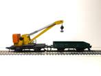Fleischmann Wyhlen Kraanset serie 5019, Hobby en Vrije tijd, Modeltreinen | H0, Gebruikt, Gelijkstroom, Fleischmann, Wagon