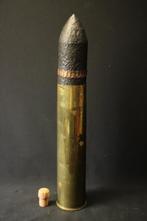 WO2 Amerikaanse 75mm patroon LEEG, Ophalen of Verzenden, Landmacht, Amerika, Hulzen of Bodemvondsten