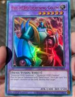 Yu-Gi-Oh! Evil HERO Lightning Golem LDS3 1st Ed !, Verzenden, Zo goed als nieuw, Losse kaart, Foil
