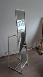 IKEA KNAPPER Spiegel met Kleerhangers, Ophalen, Zo goed als nieuw, 150 tot 200 cm, Rechthoekig
