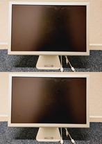 2x Apple Cinema Display A1081 (20"), Computers en Software, Monitoren, Gebruikt, ., Ophalen of Verzenden, Apple