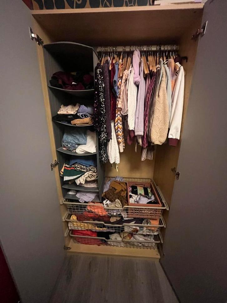 IKEA Pax kast - Prima staat, zelf demonteren, Huis en Inrichting, Kasten | Kledingkasten, Gebruikt, 200 cm of meer, 100 tot 150 cm