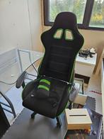 Gaming stoel, Huis en Inrichting, Bureaustoelen, Ophalen, Gaming bureaustoel, Gebruikt, Zwart