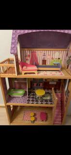 Kidkraft Kayla Poppenhuis - Zo Goed Als Nieuw, Ophalen of Verzenden, Zo goed als nieuw, Poppenhuis