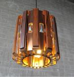 Werner Schou hanglamp Coronell Electro retro hout vintage, Ophalen of Verzenden, Zo goed als nieuw, Minder dan 50 cm