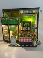 Poppenhuis Miniaturen - Groenten winkel met verlichting, Verzenden, Zo goed als nieuw, Overige typen