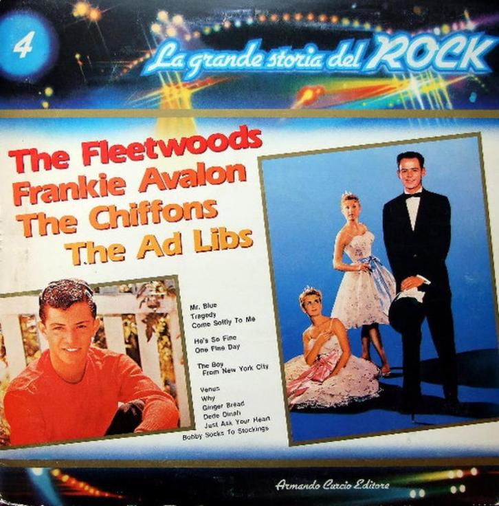 The Fleetwoods / Frankie Avalon / The Chiffons / The Ad Libs, Cd's en Dvd's, Vinyl | Verzamelalbums, Gebruikt, Pop, Overige formaten