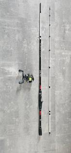Baitcaster hengel 20 tot 60 gram, Ophalen, Zo goed als nieuw, Werphengel