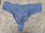 NIEUW Noir Hunkemöller sexy String blauwt 2XL, Ophalen, Blauw, String