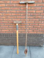 Grond boor met weide paal hamer, zeer degelijk materiaal..., Ophalen of Verzenden, Gebruikt, Grondboor, Overige merken
