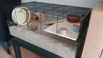 Interzoo hamsterkooi glazen onderbak, Dieren en Toebehoren, Kooi, Hamster, Minder dan 60 cm, Ophalen of Verzenden