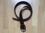 Bruine leren riem., Kleding | Heren, Riemen en Ceinturen, Ophalen of Verzenden, Zo goed als nieuw, Bruin