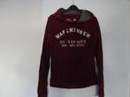 Maat M. Rode organisch katoenen WAGENINGEN hoody., Ophalen of Verzenden, Zo goed als nieuw, Maat 38/40 (M), Rood