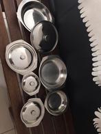 Rvs Serveerschalen, Ophalen, Zo goed als nieuw, Rvs