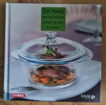 De mini's, om te koken wat je zijn in hebt. PYREX beschikbaar voor biedingen