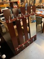 Wandkapstok met spiegel, Gebruikt, Minder dan 100 cm, Hout, Ophalen