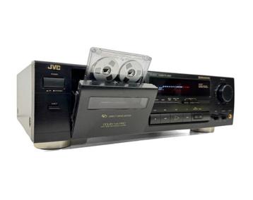 JVC TD-X-372 Stereo Cassette Tape Deck  Black versie beschikbaar voor biedingen